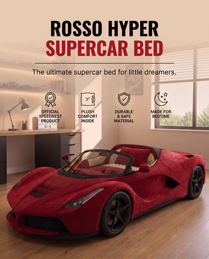 [PRE-ORDER] SpeedNest™ - Kids SuperCars bed